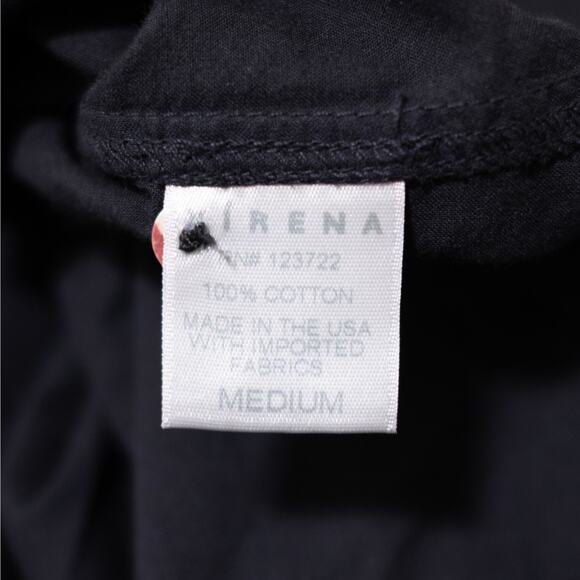 Xirena Beau Shirt Black Button Down 100% Cotton Slouchy Relaxed Fit SZ M - Picture 5 of 5